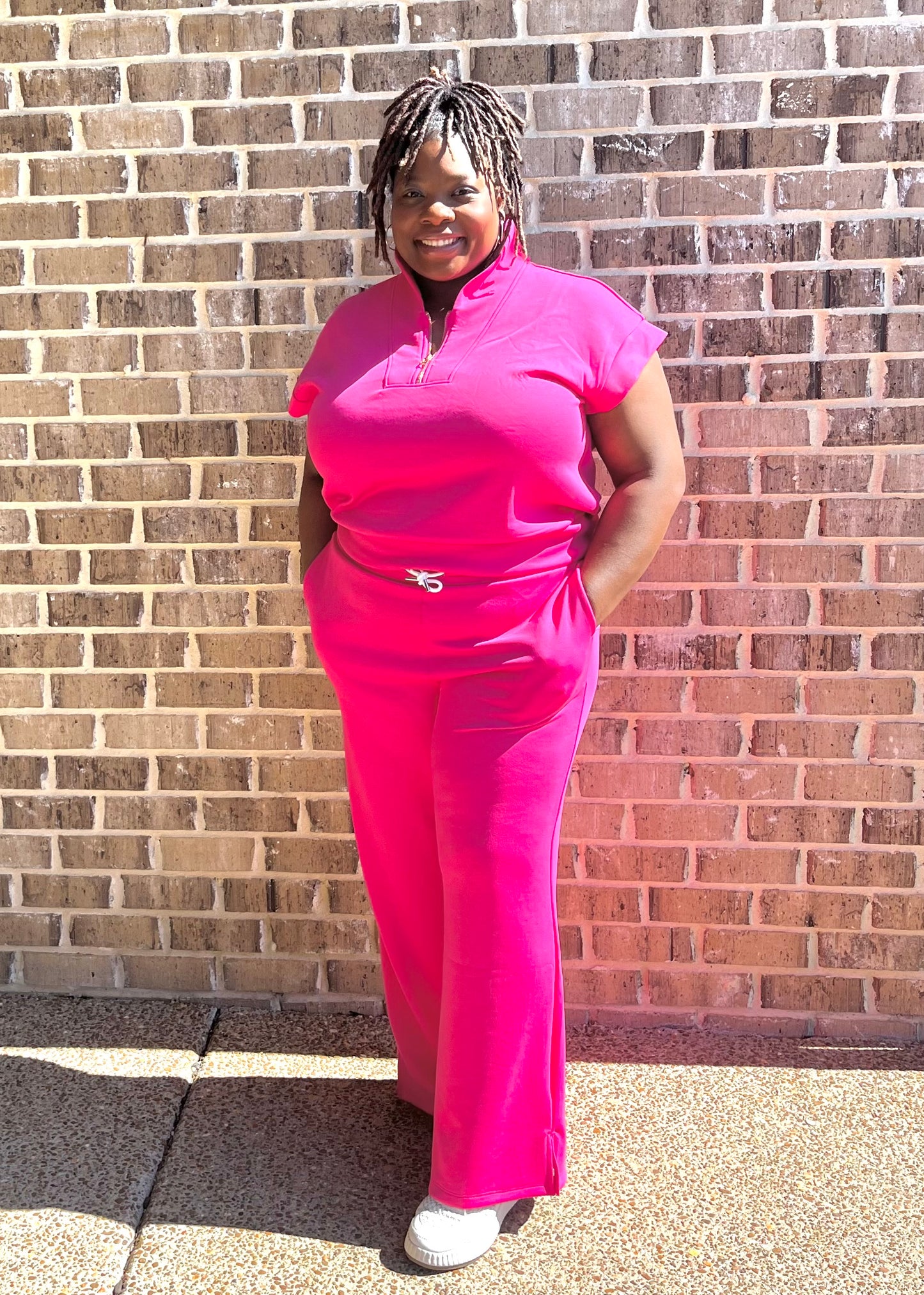 Scuba Drawstring Pant Set
